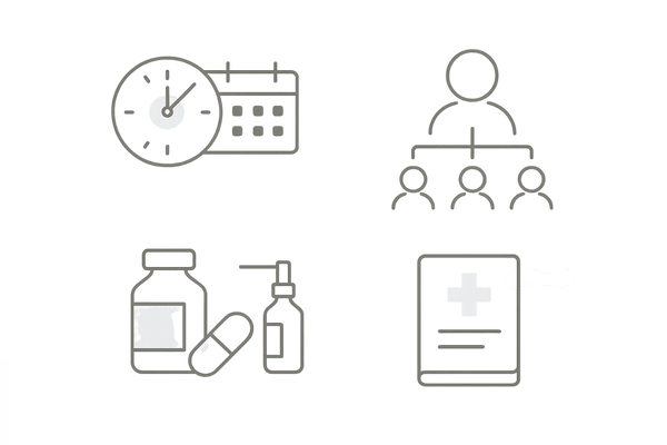 初回カウンセリングで伝えるべき情報と質問の要点