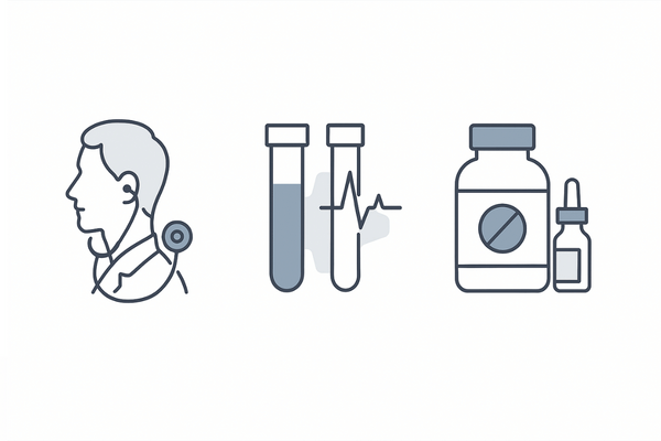 AGA治療の費用内訳を直感表示（診察料・検査費用・薬代のイメージ）