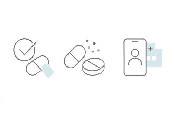 クリニックで費用が異なる理由（ジェネリック／独自配合／オンライン診療の比較）