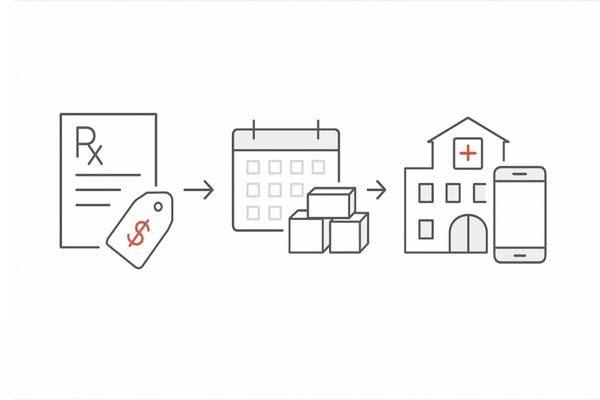 AGA費用を抑えて続ける3ステップ（ジェネリック選択／長期処方割／オンライン活用）