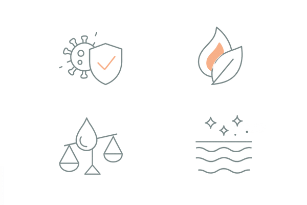 市販シャンプー有効成分の役割｜抗真菌・抗炎症・皮脂バランス