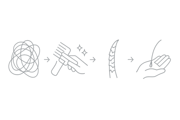 「ノンシリコンで抜け毛」は本当？きしみ→摩擦→毛髪ダメージの流れ