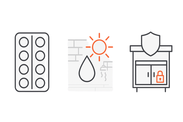 プロペシア錠の保管・取り扱い｜PTPシート保管・高温多湿回避・子どもの手の届かない場所