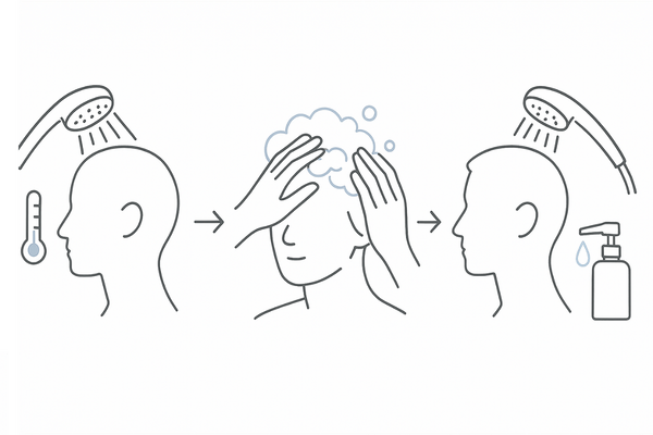 正しいシャンプー&保湿の基本手順|かゆみを抑える頭皮ケア3ステップ