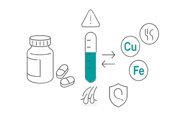 亜鉛サプリの適正摂取イメージ:用量目安・過剰リスク・併用の考え方(男性向け)