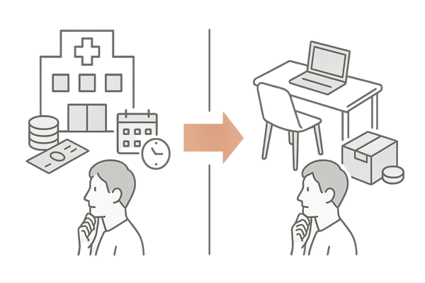 フィンペシア個人輸入と国内AGAクリニック処方の費用・通院負担比較イメージ