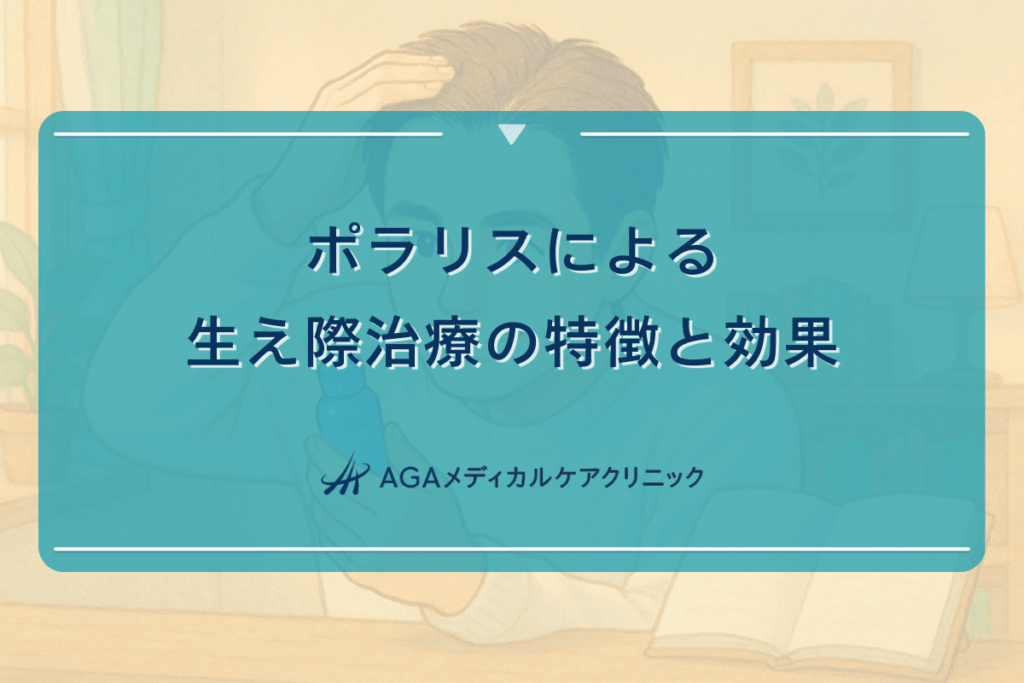 ポラリスによる生え際治療の特徴と効果