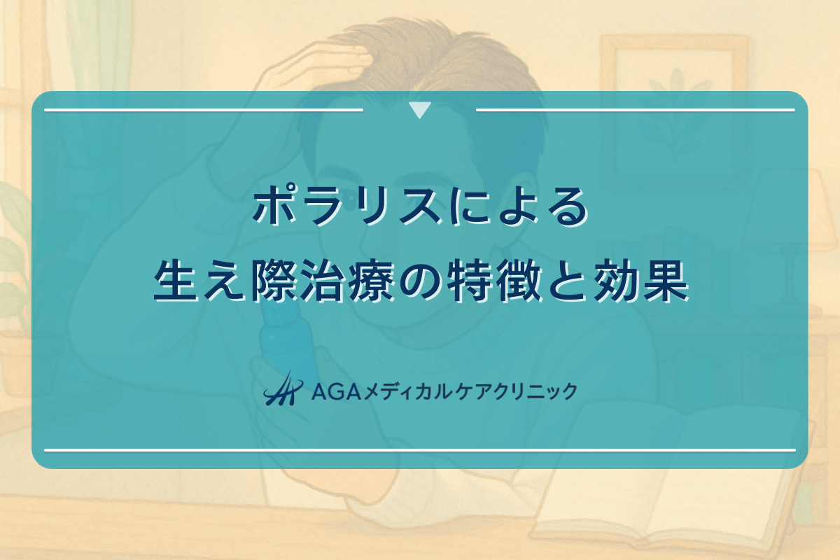 ポラリスによる生え際治療の特徴と効果