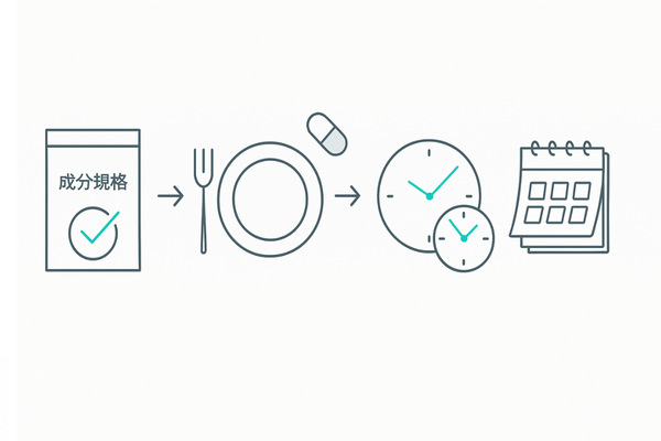 安全な摂取のコツ：320mg/日・食後・分割・3か月継続のガイド