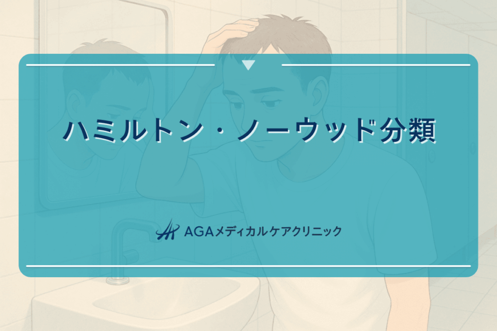 ハミルトン・ノーウッド分類による薄毛の診断