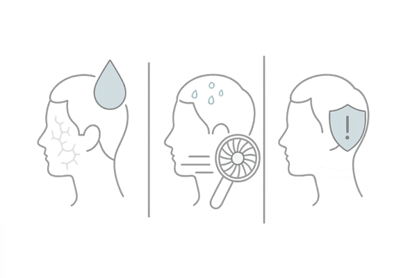 頭皮タイプ別のスカルプトニック選び:乾燥肌・脂性肌・敏感肌の3カラム指針