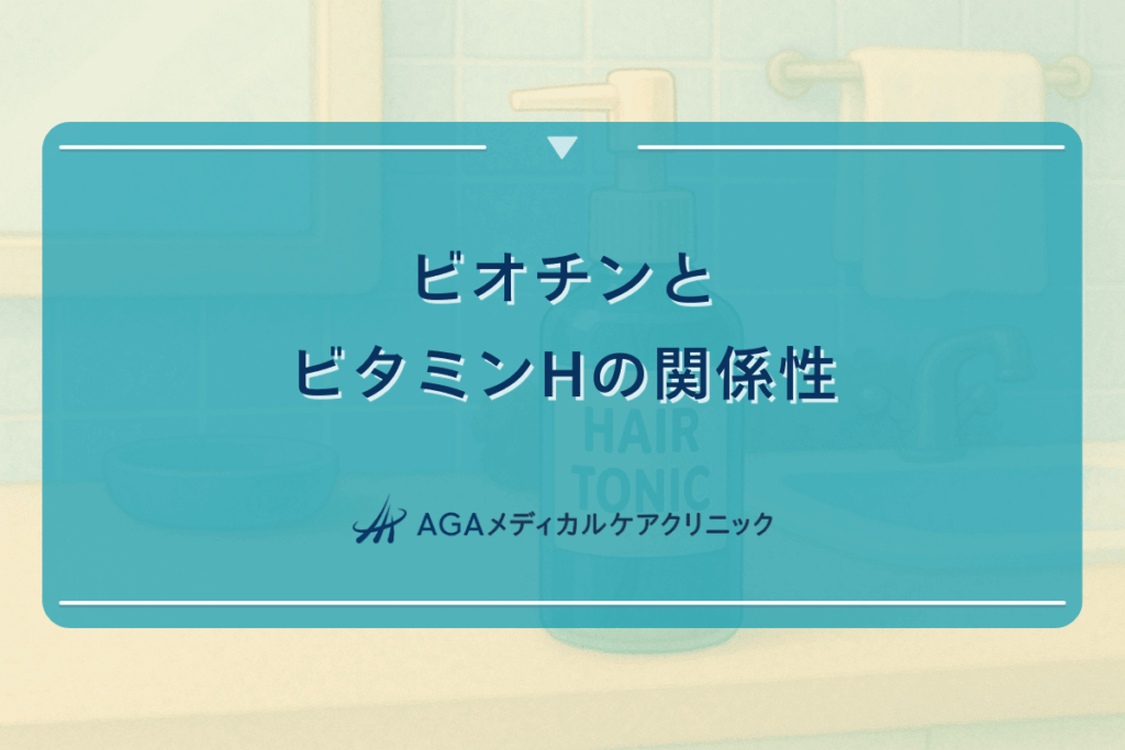 ビオチンとビタミンHの関係性｜育毛効果の解説
