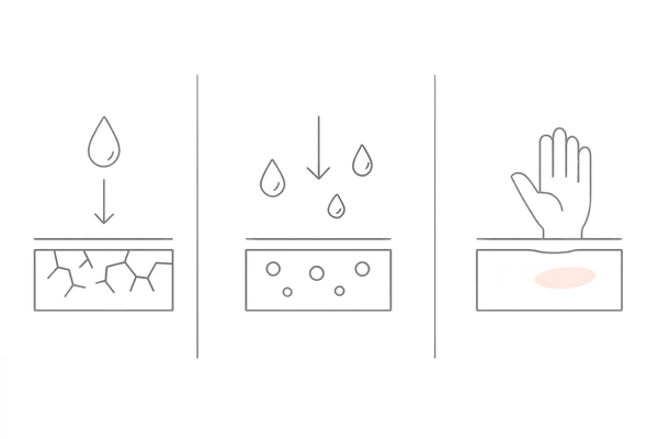 頭皮タイプ別の育毛コンディショナー選び（乾燥肌・脂性肌・敏感肌の3カラムアイコン）