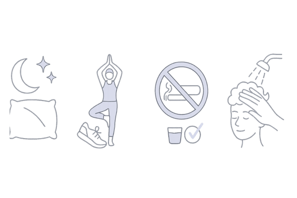20代から始める美髪の生活習慣|睡眠・運動・禁煙/適量飲酒・正しいシャンプー