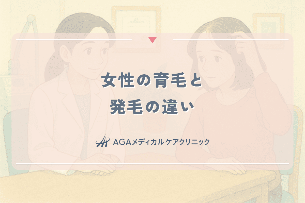 女性の育毛と発毛の違い｜専門医が教える髪の成長のメカニズム