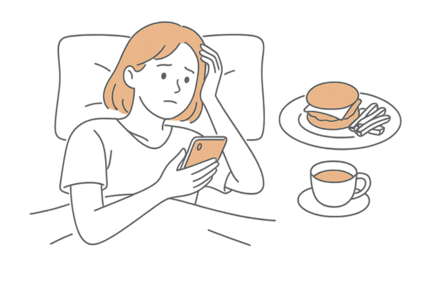 ストレスと睡眠不足が招くびまん性脱毛リスク