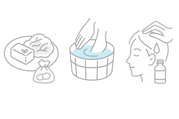 女性の薄毛対策に役立つ生姜の取り入れ方4選：飲む・食べる・足湯・頭皮マッサージ