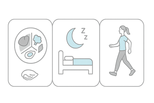 抜け毛を防ぐ生活習慣|栄養バランス・質の良い睡眠・適度な運動の3ポイント