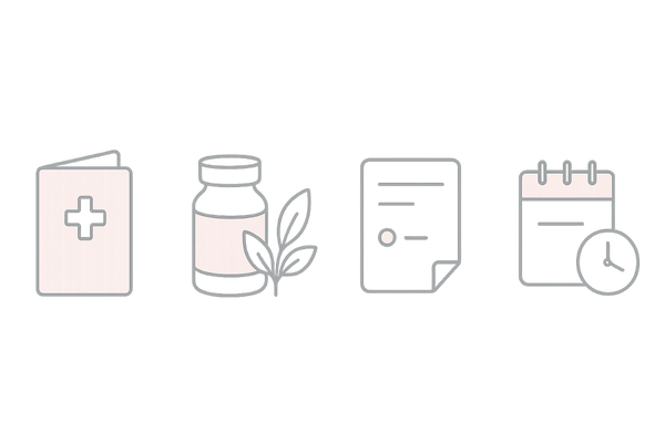 受診時に医師へ伝えるべき情報（お薬手帳・サプリ・病歴・体調変化）｜セファランチン治療