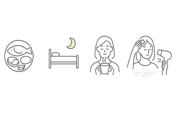 FAGA治療を支える生活習慣のポイント|食事・睡眠・ストレスケア・頭皮ケア