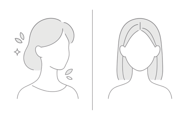 女性の薄毛とホルモンバランス|エストロゲンとアンドロゲンの影響イメージ