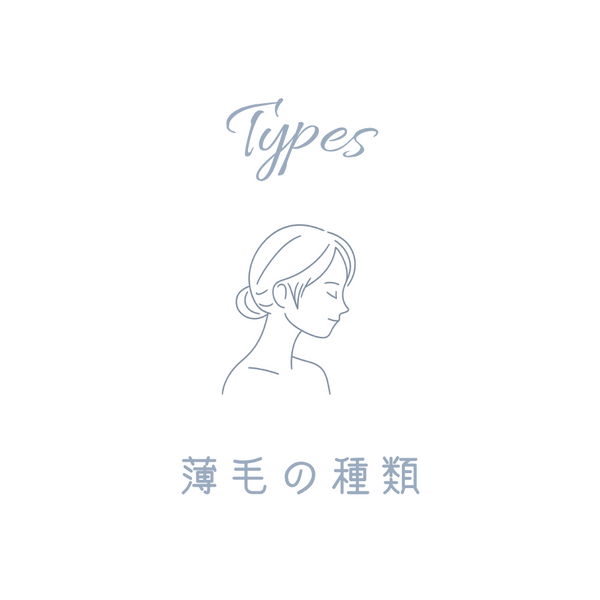 薄毛の種類