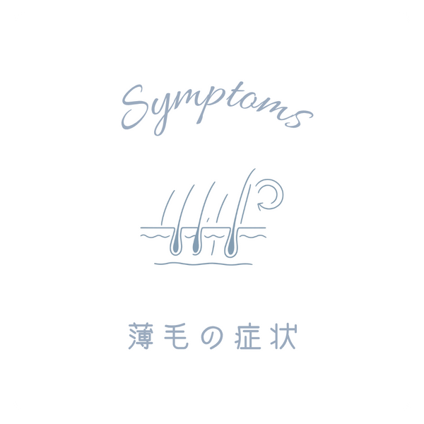 薄毛の症状