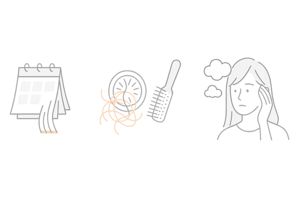 専門クリニックに相談すべき受診サイン(3カラムアイコン)