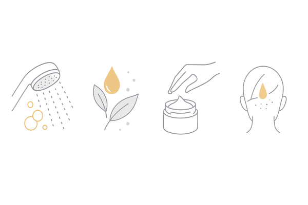 ヘッドスパの種類と目的｜炭酸・オイル・クリーム・クレンジング