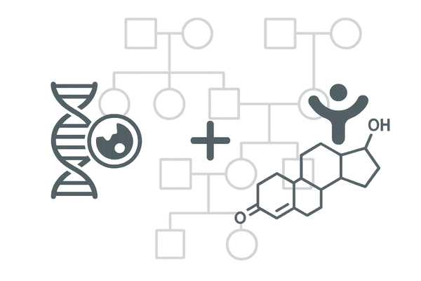 薄毛が遺伝する2つの要因(酵素活性と受容体感受性)