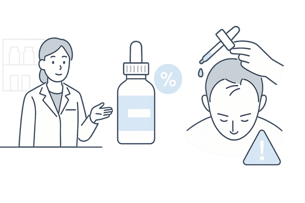 薬局で買える治療薬の範囲|ミノキシジル外用と注意点