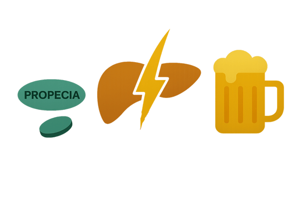 プロペシアとアルコールが肝臓に負担を与える仕組み
