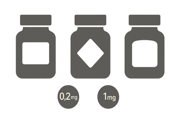 プロペシア後発品の代表的な種類を示すイメージ
