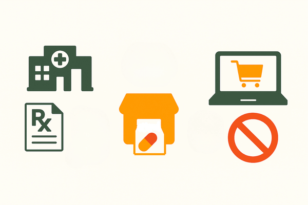 プロペシア後発品の購入方法と注意点を示すイメージ