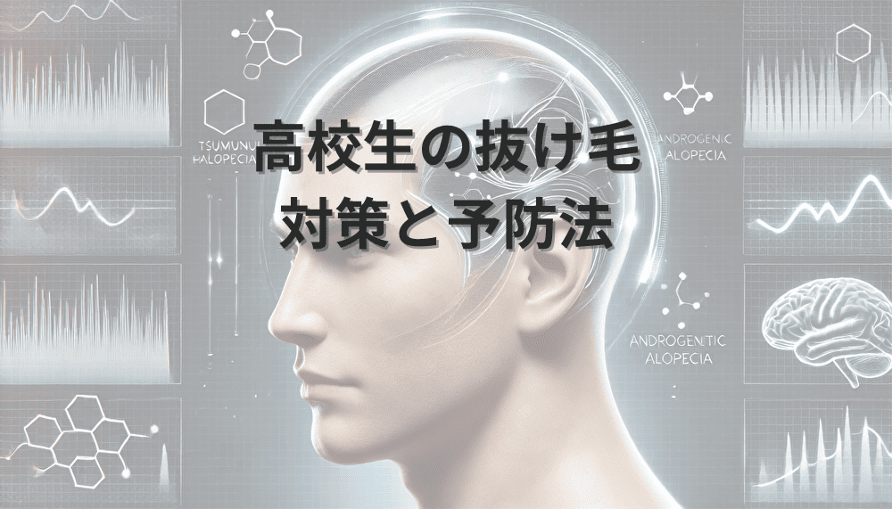 高校生で抜け毛が気になる方へ – 対策と予防法