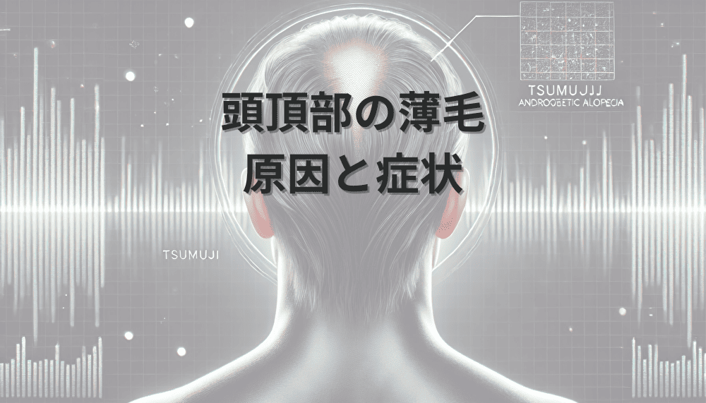 頭頂部の薄毛は何が原因なのか｜症状と進行の仕組み