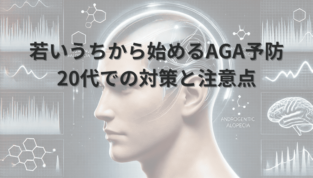 若いうちから始めるAGA予防｜20代での対策と注意点