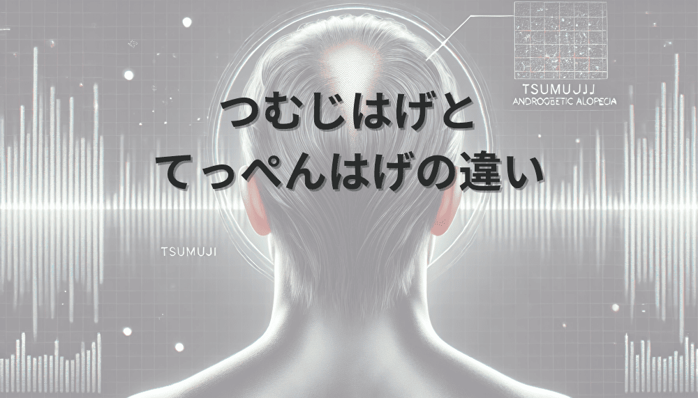 てっぺんとつむじはげの違い｜部位による症状の特徴