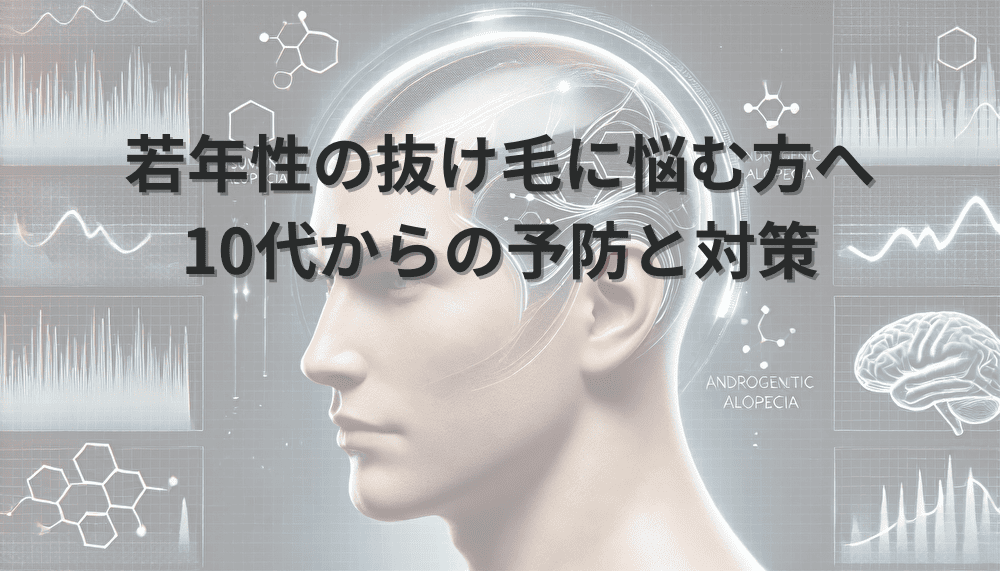 若年性の抜け毛に悩む方へ｜10代からの予防と対策