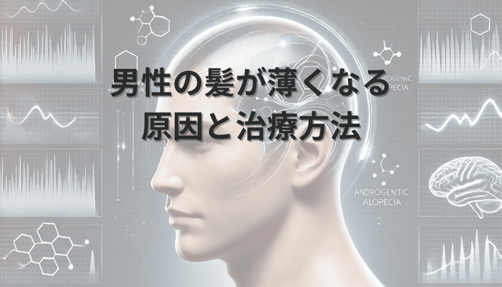 男性の髪が薄くなる原因と治療方法 – 医師による解説