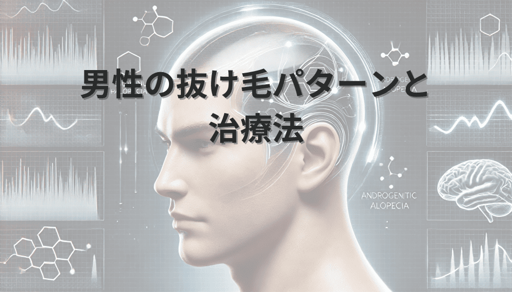 男性の抜け毛パターンと治療法｜年代別の特徴と違い