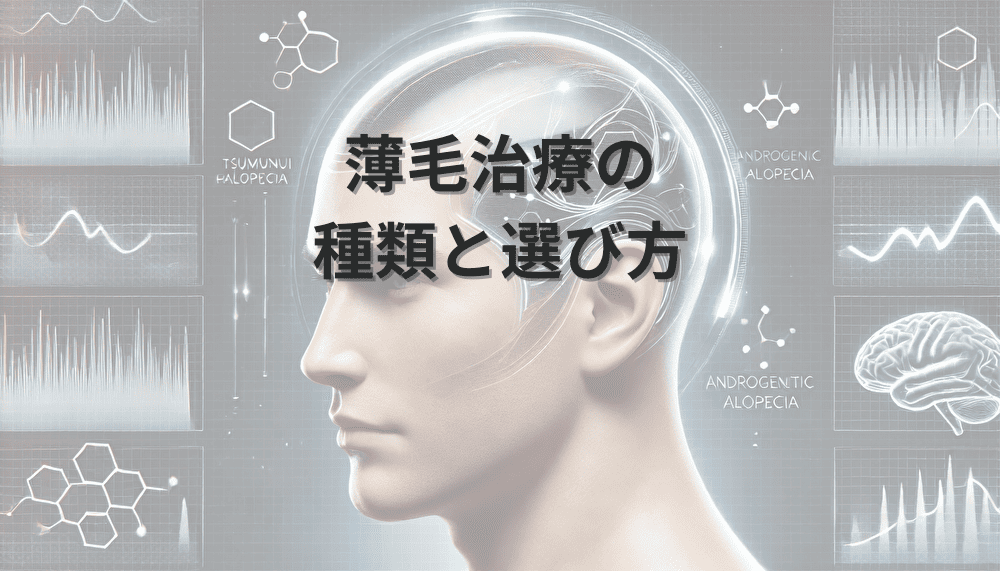 薄毛治療の種類と選び方|自分に合った方法を見つけるポイント