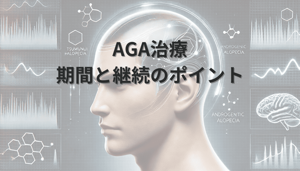 AGA治療で効果を実感するまでの期間と継続のポイント