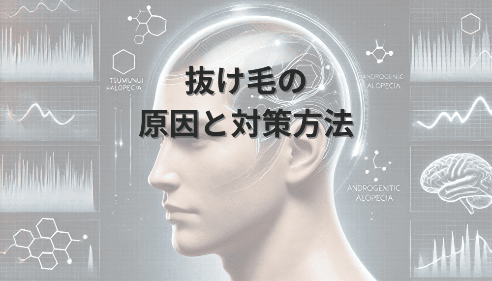 抜け毛の原因と対策方法|放置すべきでない症状と受診のタイミング