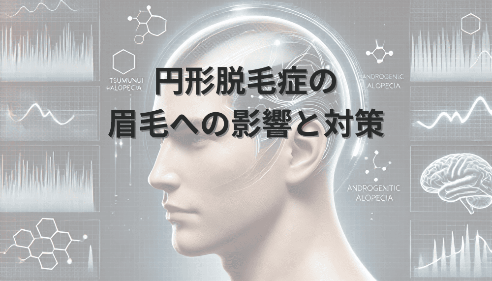 円形脱毛症の眉毛への影響と対策｜部分的な脱毛への対応