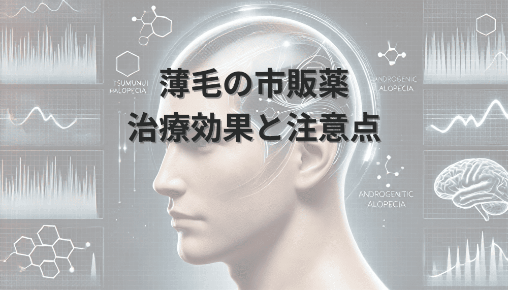 薄毛の市販薬による治療効果と注意点について