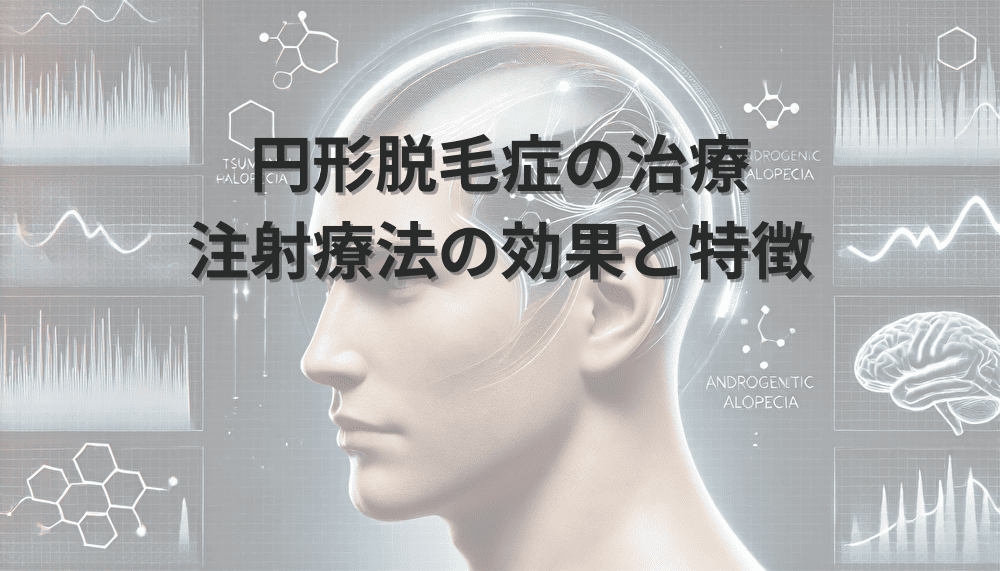 円形脱毛症の治療における注射療法の効果と特徴