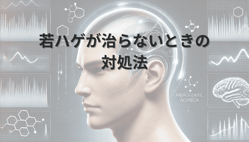 若ハゲが治らないときの対処法と専門医への相談