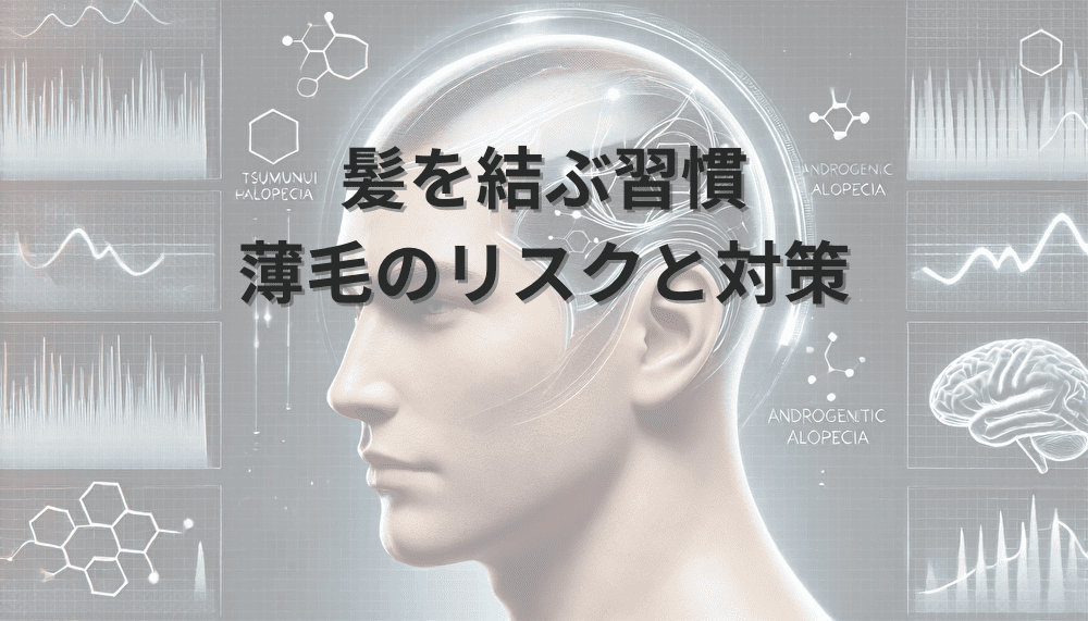 髪を結ぶ習慣が引き起こす薄毛のリスクと対策