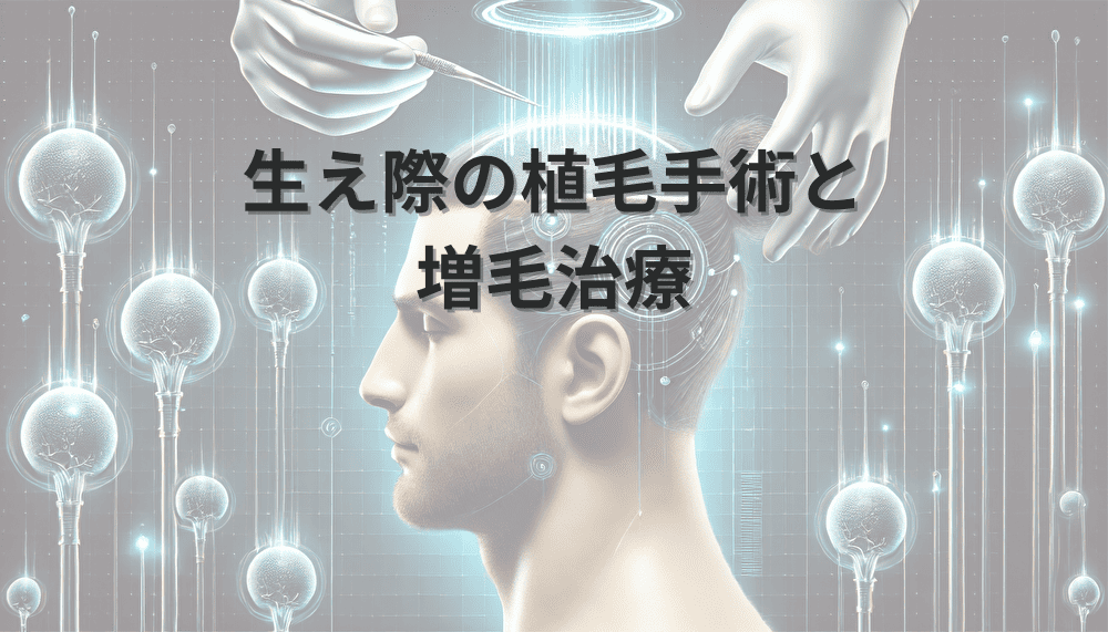 生え際の植毛手術と増毛治療の選択肢